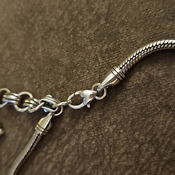 BRIGHTON Silver Plated Tribeca Castlecore Collar Chain Necklace - Picture 9 of 9
